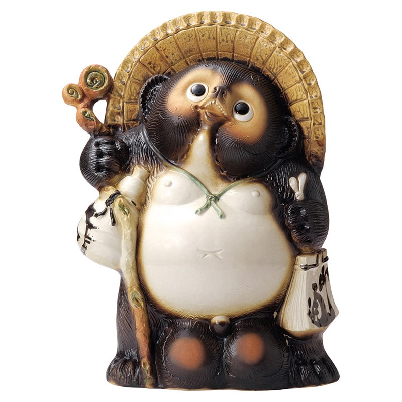 山万 79602-660 18号福ひねり狸 1個（ご注文単位1個）【直送品】