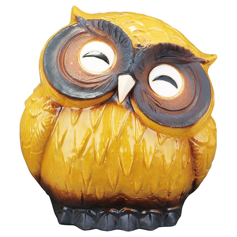 山万 79636-660 5号ほほえみ首かしげふくろう 1個（ご注文単位1個）【直送品】