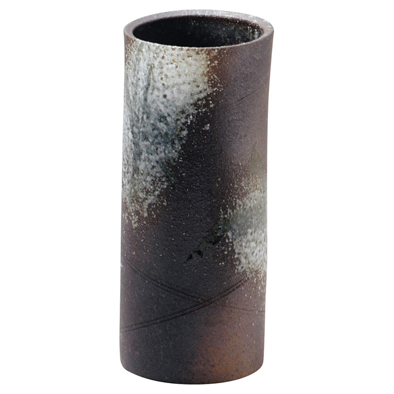 山万 79712-660 信楽変形9.5号長花入 1個（ご注文単位1個）【直送品】