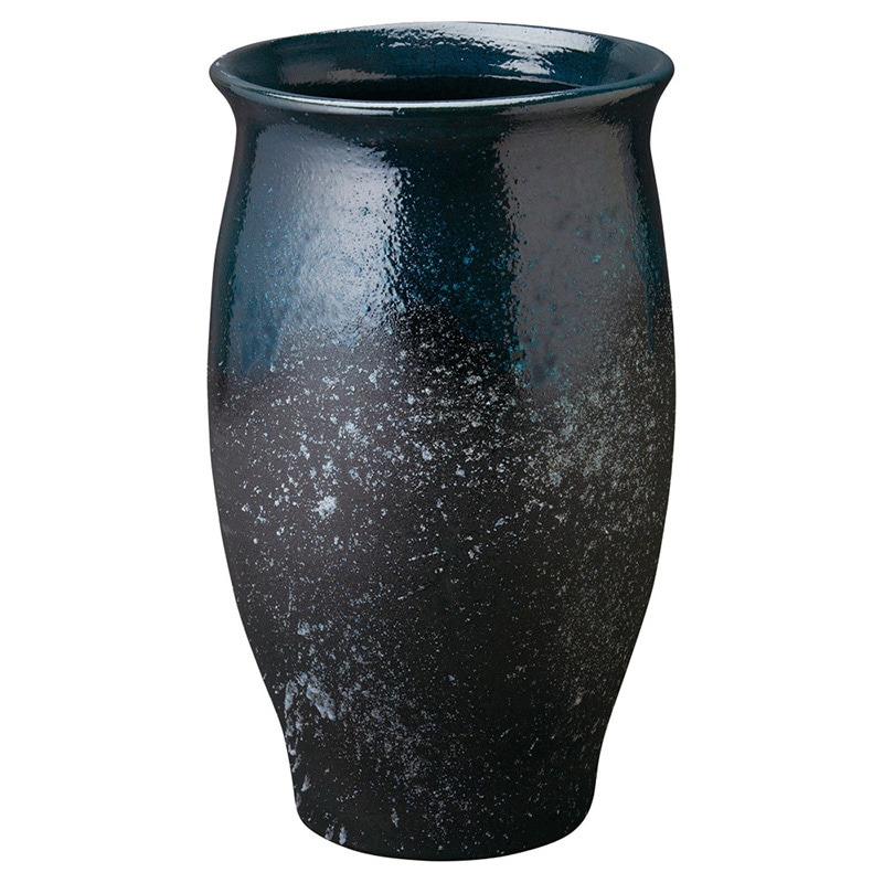 山万 79802-660 青ビードロ壺型傘立 1個（ご注文単位1個）【直送品】