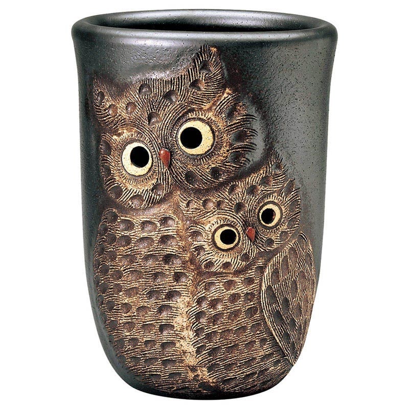 山万 79813-660 なかよしふくろう傘立 1個（ご注文単位1個）【直送品】