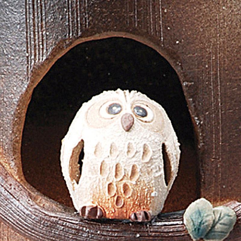 山万 79817-660 まんまるふくろう傘立 1個(ご注文単位1個)【直送品】