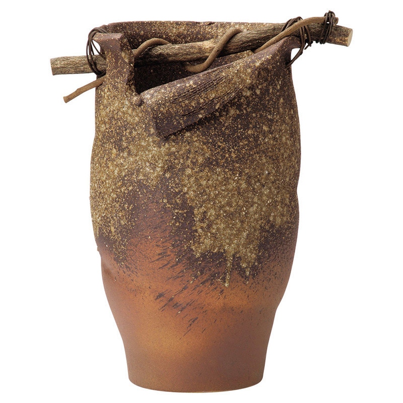 山万 79903-660 古信楽手桶型傘立 1個（ご注文単位1個）【直送品】