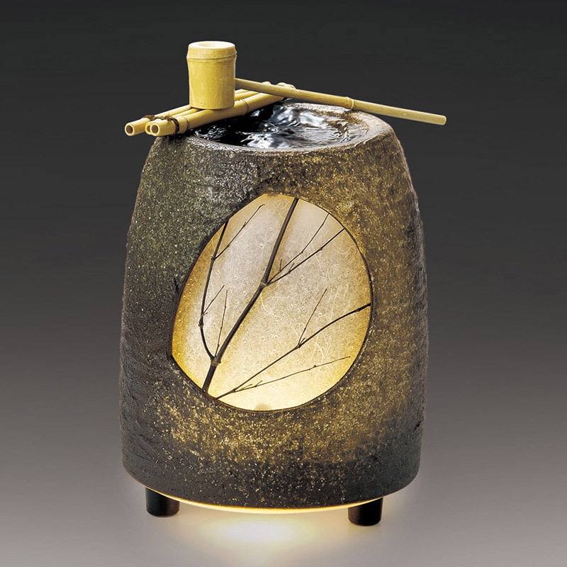 山万 79912-660 湧水照明付つくばい(大) 1個（ご注文単位1個）【直送品】