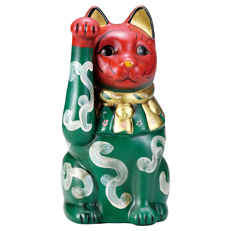 山万 80220-570 古色唐草大正猫(小)(右) 1個（ご注文単位1個）【直送品】