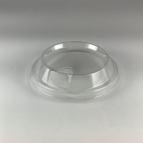 BMターゲット プラカップ　ノーストローアイスフタ PET　92mm口径専用 KN-S-FREE-LID 100個/袋（ご注文単位10袋）【直送品】