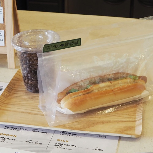 BMターゲット テイクアウト パウチ・バッグ 横型 極小 1-XC-BAG-B200 200枚/箱(ご注文単位1箱)【直送品】