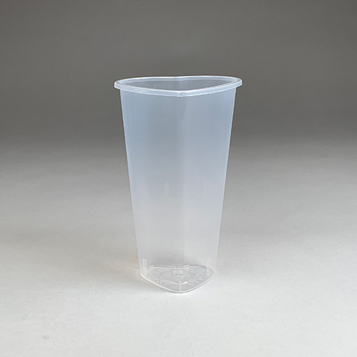 BMターゲット ハードPPカップ　ハート型 16オンス　400ml TP-HEART500　25個/束（ご注文単位20束）【直送品】