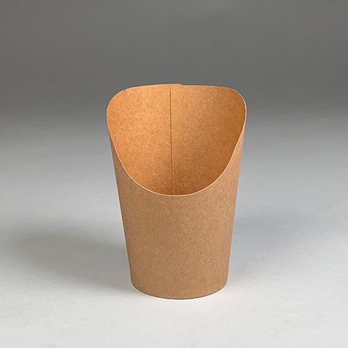 BMターゲット 揚げ物用カップ　クラフトスナックカップ 14オンス　オープン型 EP14-CRAFT-FRIED 1000個/箱（ご注文単位1箱）【直送品】