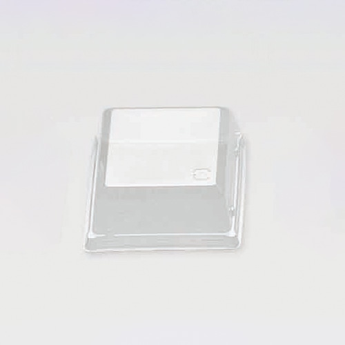 サンフレバー デザートカップ 共用蓋 73角 100個/束(ご注文単位20束)【直送品】