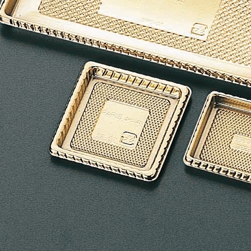 サンフレバー ケーキトレー 長方形 S-3 100個/束（ご注文単位40束）【直送品】