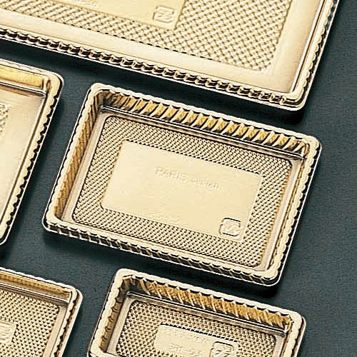 サンフレバー ケーキトレー 長方形 SR-5 100個/束（ご注文単位40束）【直送品】