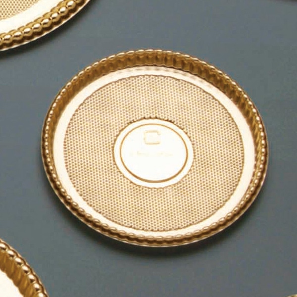 サンフレバー デコレーショントレー 丸型 RD-4 100個/束（ご注文単位4束）【直送品】