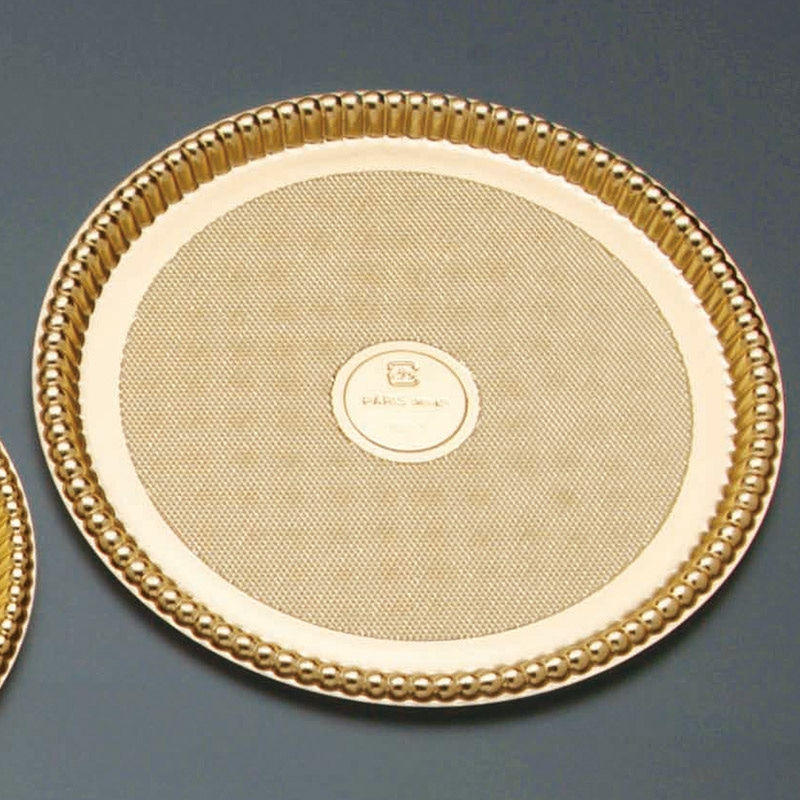 サンフレバー デコレーショントレー 丸型 RD-7 100個/束（ご注文単位4束）【直送品】