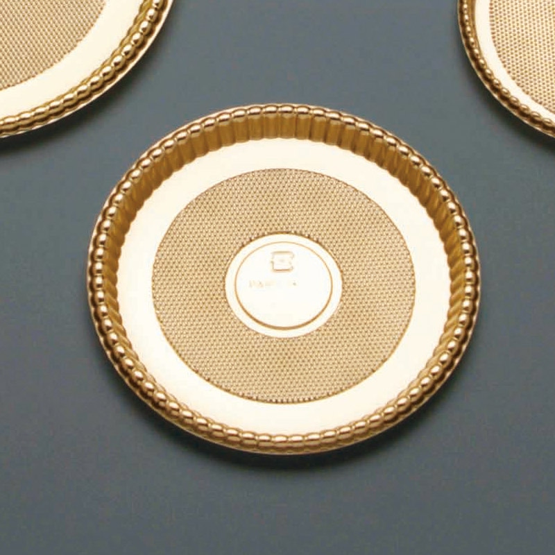 サンフレバー デコレーショントレー 丸型 RD-4.5 100個/束（ご注文単位4束）【直送品】