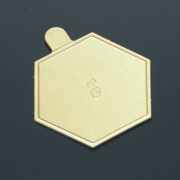 >サンフレバー 取っ手付ペーパートレー 六角 3000個/束(ご注文単位1束)【直送品】