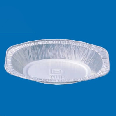 アルミ容器 ダイヤパック ダエン型 OV1412B 100枚/袋(ご注文単位10袋)【直送品】