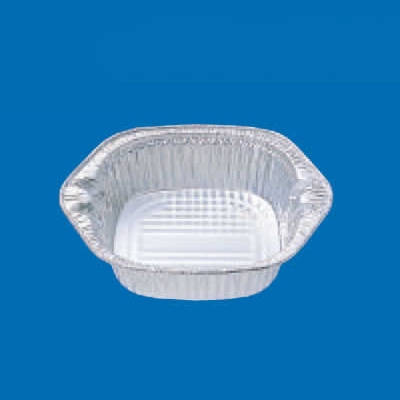 アルミ容器 ダイヤパック 鍋型角タイプ SP1966 1000枚/箱(ご注文単位1箱)【直送品】