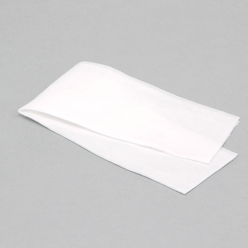 SWAN バイオ不織布おしぼり 平型 180×240mm 白無地 100枚/袋