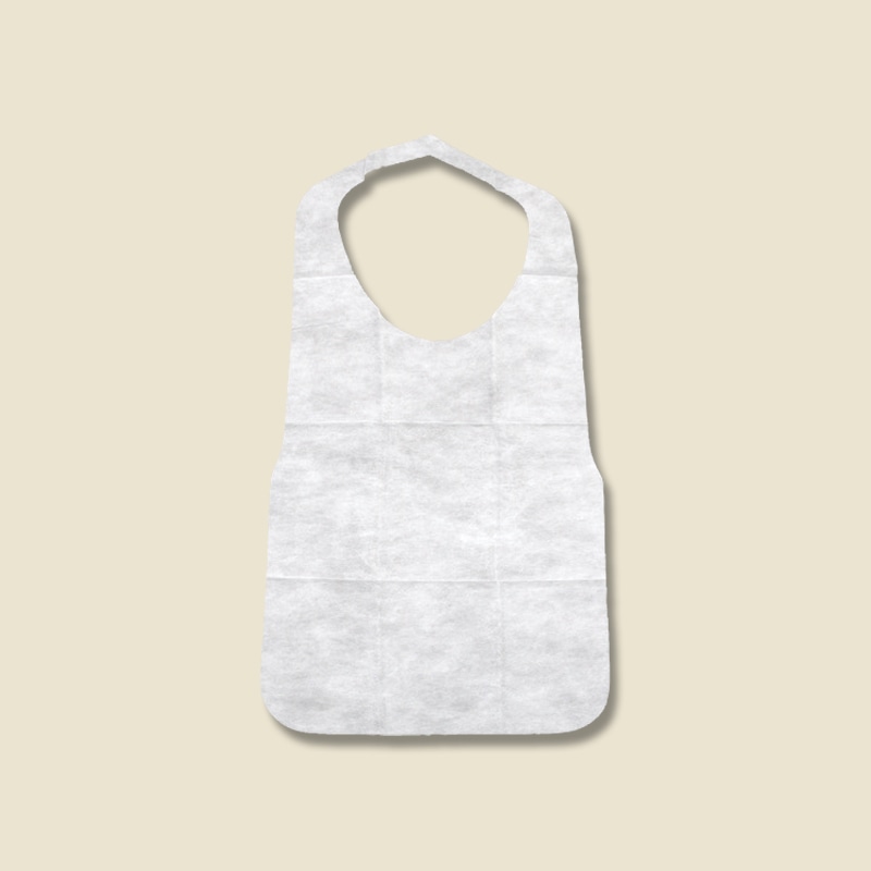 SWAN 不織布エプロン 白 30枚/袋