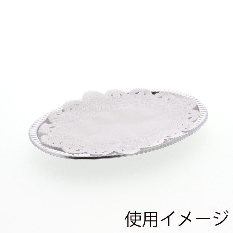 SWAN レースペーパー 小判型 9号 白 100枚/袋