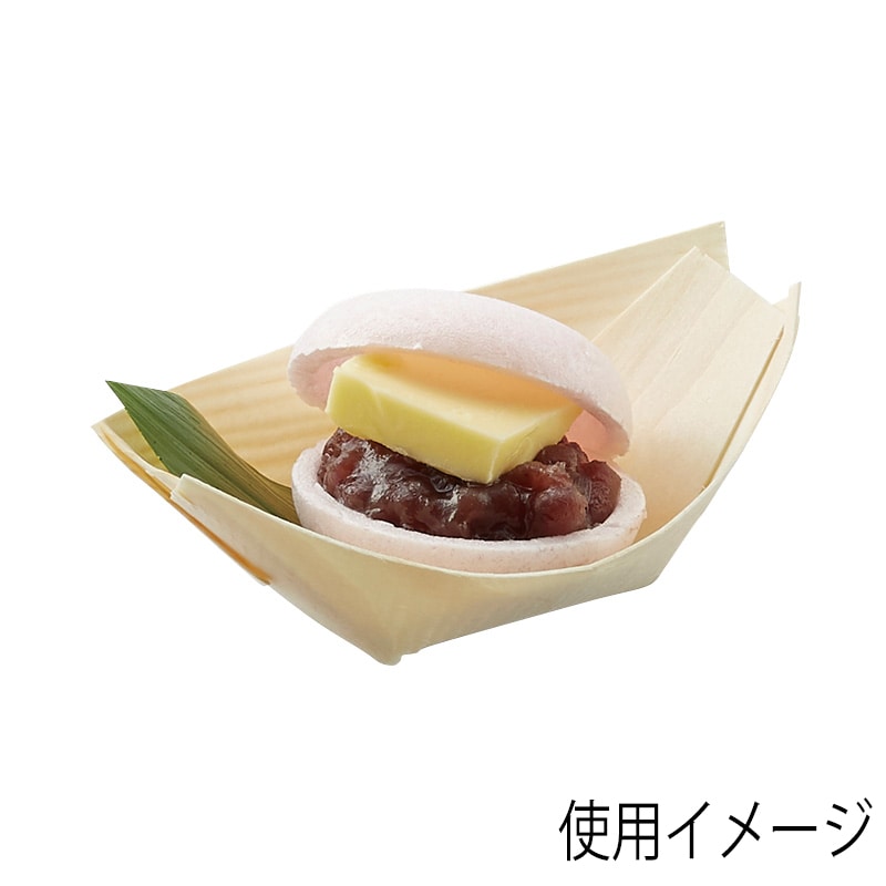 SWAN 舟皿 エゾ松舟皿 3寸 100枚/袋(ご注文単位40袋)