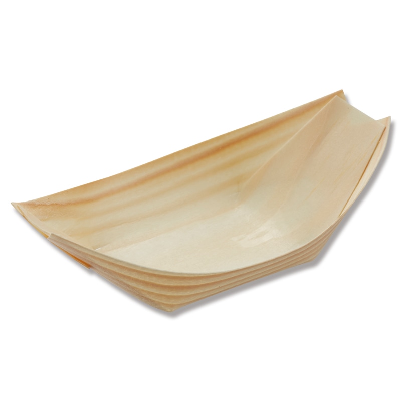 SWAN 舟皿 エゾ松舟皿 4寸 100枚/袋(ご注文単位40袋)