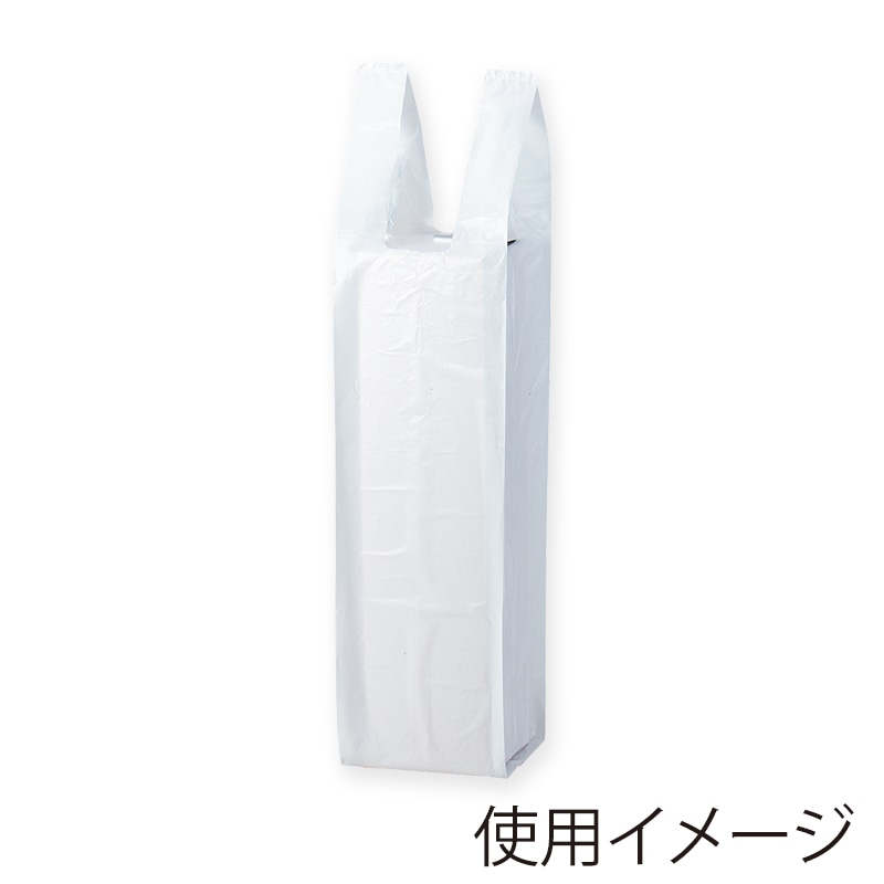ヤマニパッケージ レジ袋 Uパック 1.8L×1本筒式箱用 K-614 1000枚/箱(ご注文単位1箱)【直送品】