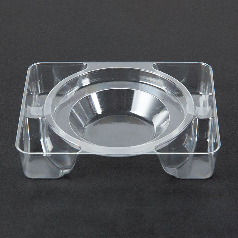 ヤマニパッケージ ハンディボックス　クリア  K-1437 100枚/箱（ご注文単位1箱）【直送品】