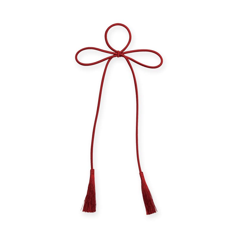 ヤマニパッケージ ワンタッチ房付ゴム  K-1455-1　赤 200本/箱（ご注文単位1箱）【直送品】