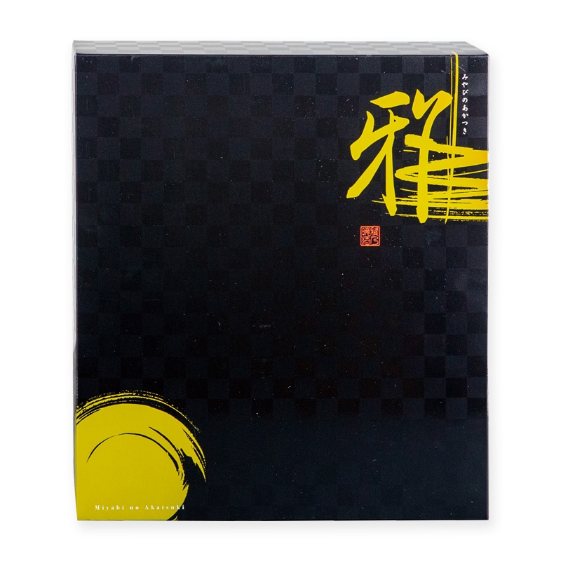 ヤマニパッケージ 720ml瓶太細兼用　格子柄　みやび 3本 K-1494 30枚/箱（ご注文単位1箱）【直送品】