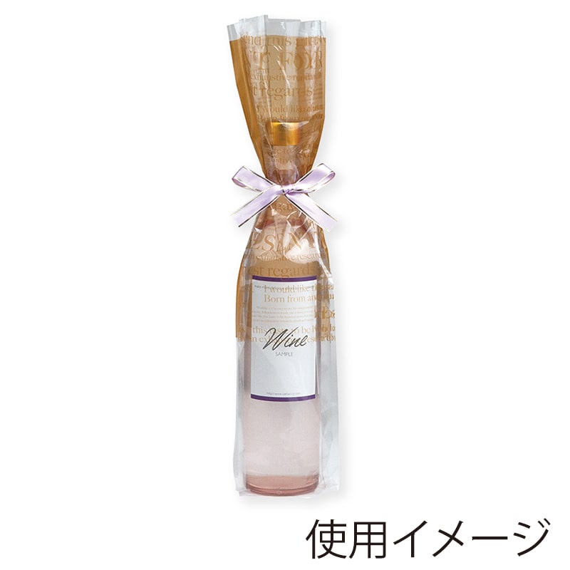 ヤマニパッケージ ボトルパック　洋柄  K-1500 2000枚/箱（ご注文単位1箱）【直送品】