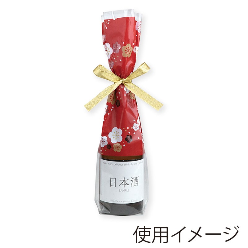 ヤマニパッケージ ボトルパック　和柄  K-1501 2000枚/箱（ご注文単位1箱）【直送品】