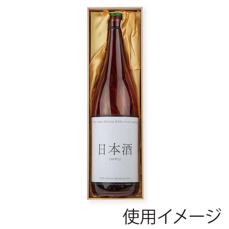 ヤマニパッケージ 桐箱風紙箱 一升瓶用 K-1517 15枚/箱(ご注文単位1箱)【直送品】