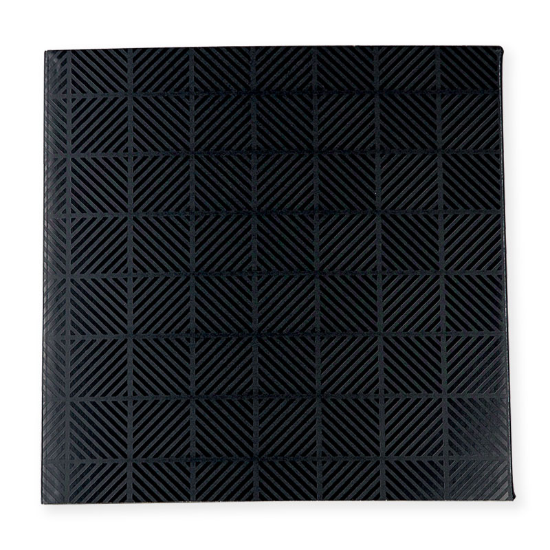 ヤマニパッケージ 300ml瓶箱 ブロックブラック 3本 K-1518 100枚/箱(ご注文単位1箱)【直送品】