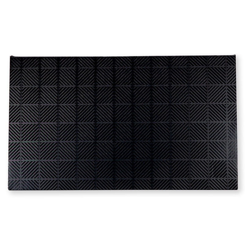 ヤマニパッケージ 300ml瓶箱 ブロックブラック 5本 K-1519 50枚/箱(ご注文単位1箱)【直送品】