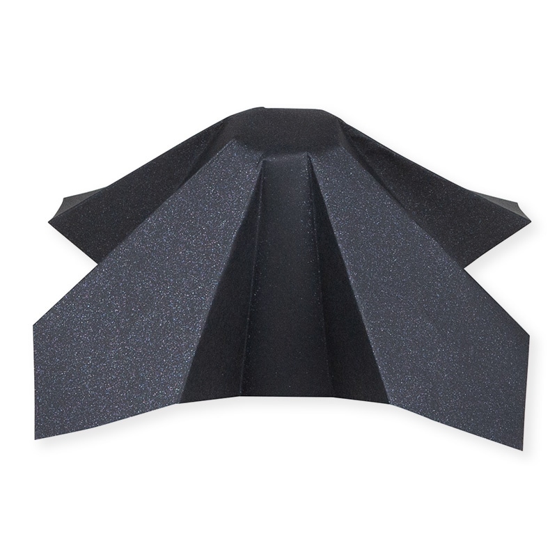 ヤマニパッケージ かけ和紙　きらり黒 175 K-1532 200枚/箱（ご注文単位1箱）【直送品】