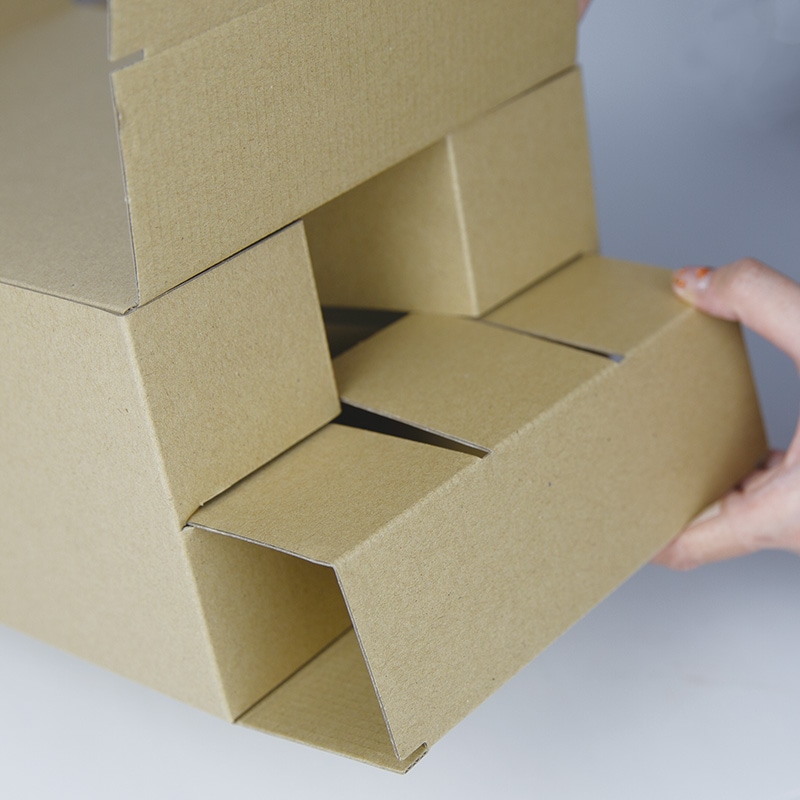 ヤマニパッケージ スリム瓶330ml箱 6本 K-1575 100枚/箱（ご注文単位1箱）【直送品】