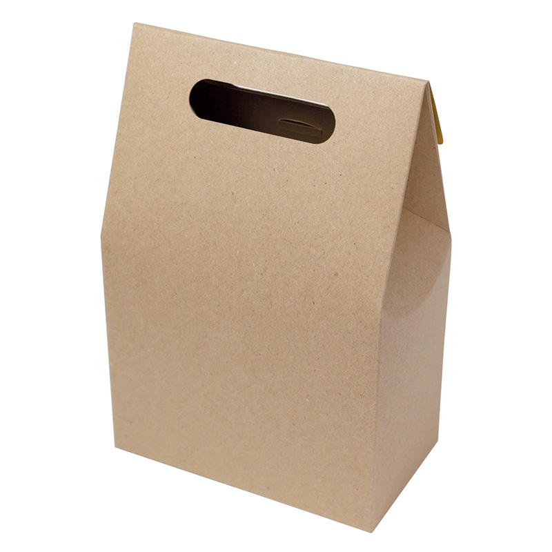 ヤマニパッケージ クラフトハンディバッグ COT-160 10枚/束(ご注文単位10束)【直送品】