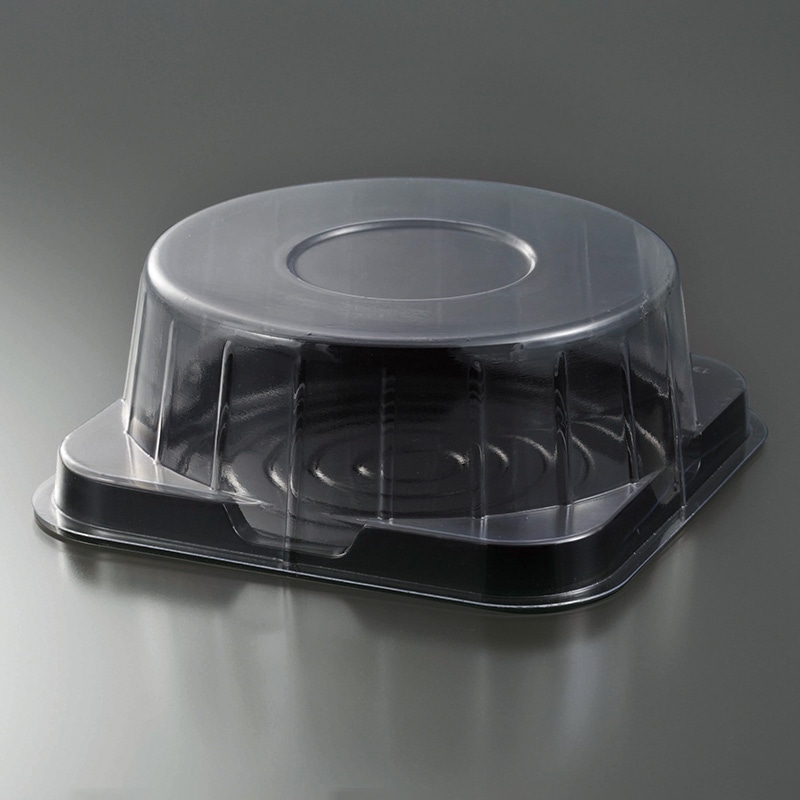 サンフレバー エクセラケーキケース 丸型 CR-1 1000個/袋(ご注文単位1袋)【直送品】