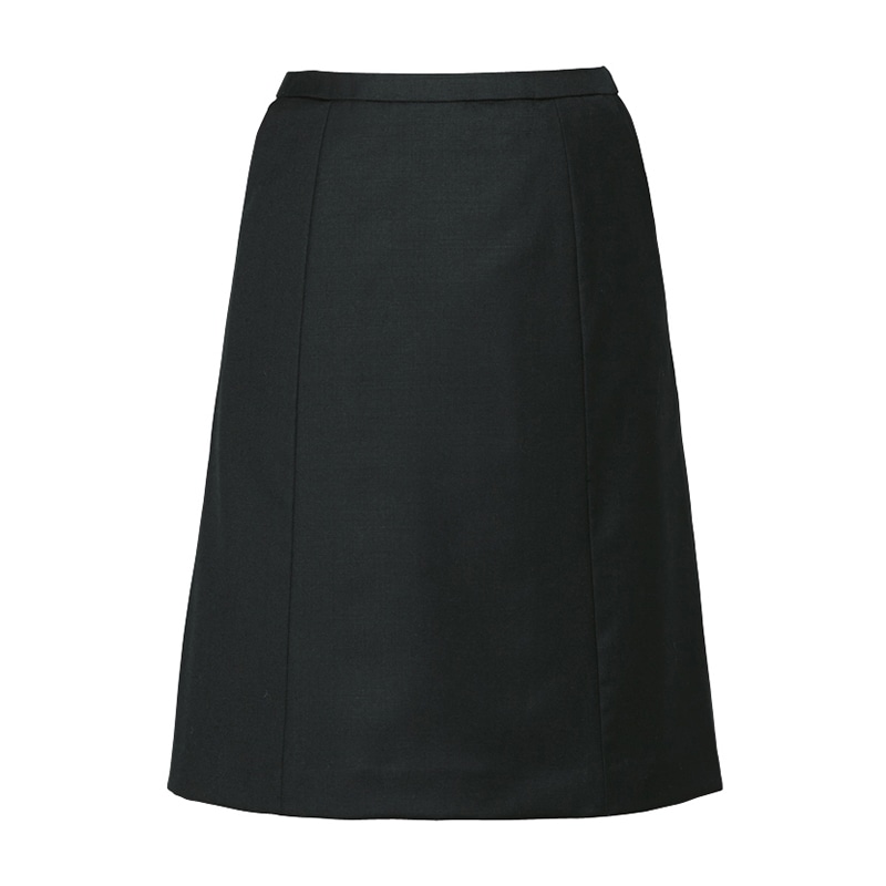 ラインスカート EAS651 ブラック 9号 1枚(ご注文単位1枚)【直送品】