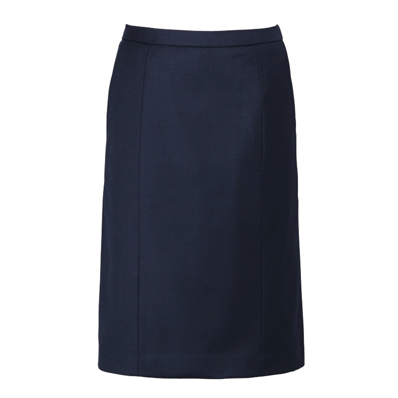 セミタイトスカート EAS652 ネイビー 7号 1枚(ご注文単位1枚)【直送品】