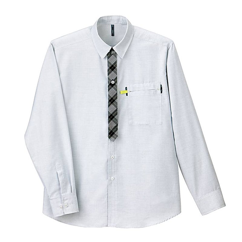 カーシーカシマ 長袖シャツ 男女共用 S ホワイト CWY123 1枚（ご注文単位1枚）【直送品】