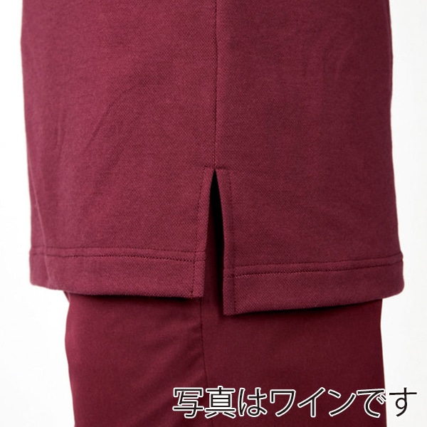 カーシーカシマ 長袖ポロシャツ 男女共用 S ネイビー CWP171 1枚（ご注文単位1枚）【直送品】