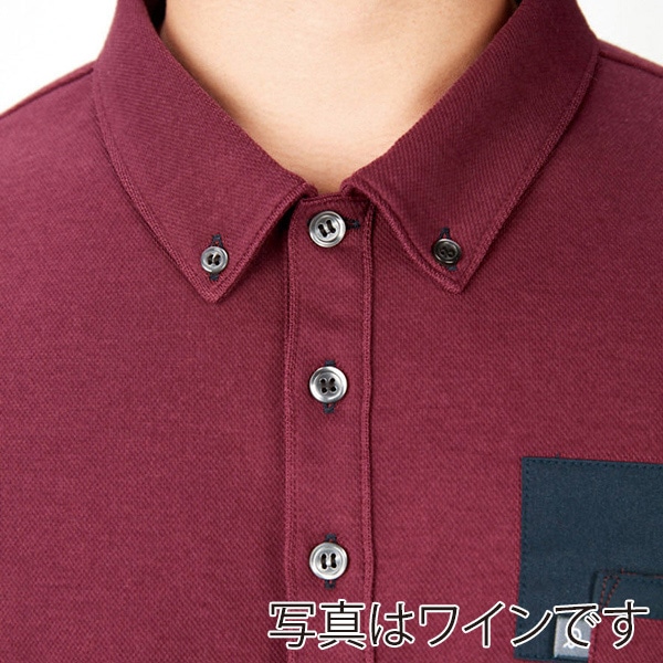 カーシーカシマ 半袖ポロシャツ 男女共用 L ホワイト CSP172 1枚（ご注文単位1枚）【直送品】