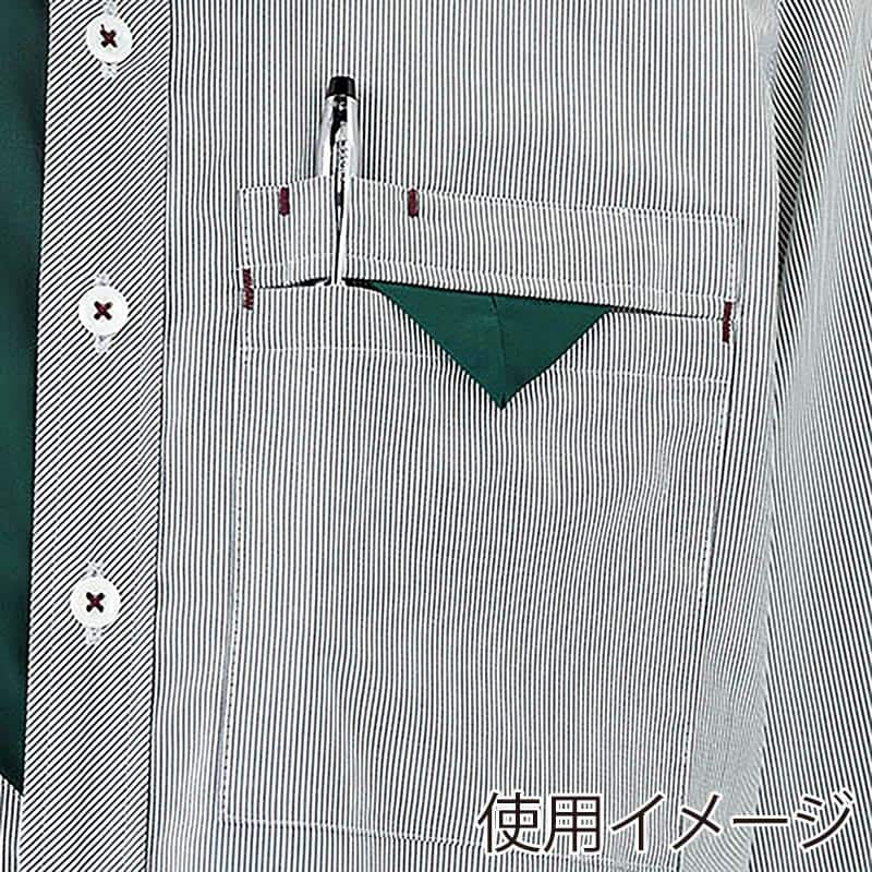 カーシーカシマ ストレッチ半袖シャツ 男女共用 3L グレー CSY204 1枚(ご注文単位1枚)【直送品】