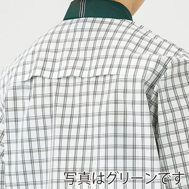 カーシーカシマ チェック長袖シャツ 男女共用 S ワイン CWY205 1枚(ご注文単位1枚)【直送品】