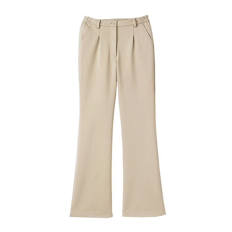 カーシーカシマ ニットブーツカットパンツ レディス M カフェオレ HL1775 1枚（ご注文単位1枚）【直送品】