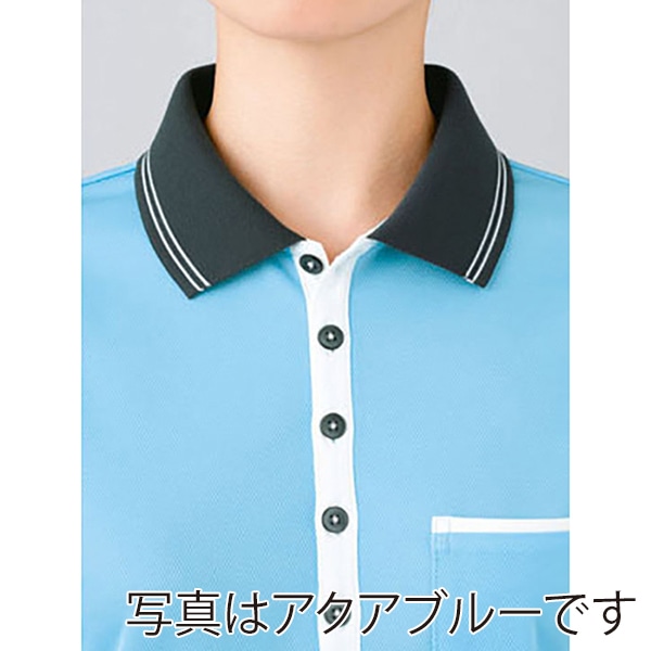 カーシーカシマ ポロシャツ 男女共用 L アップルグリーン HM2179 1枚(ご注文単位1枚)【直送品】