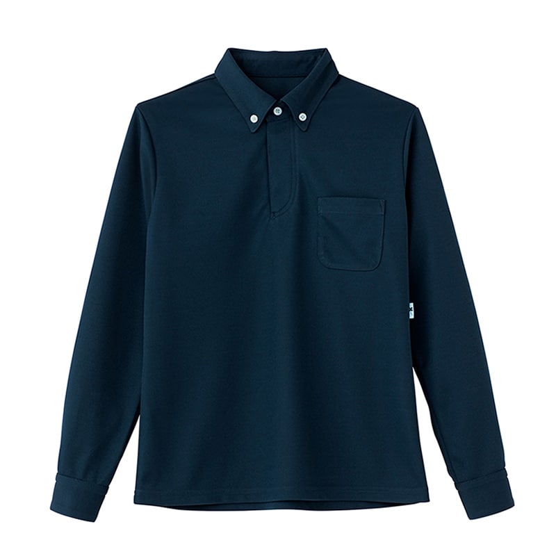 カーシーカシマ 長袖プルオーバー 男女共用 M ブルーベリー HM2188 1枚（ご注文単位1枚）【直送品】